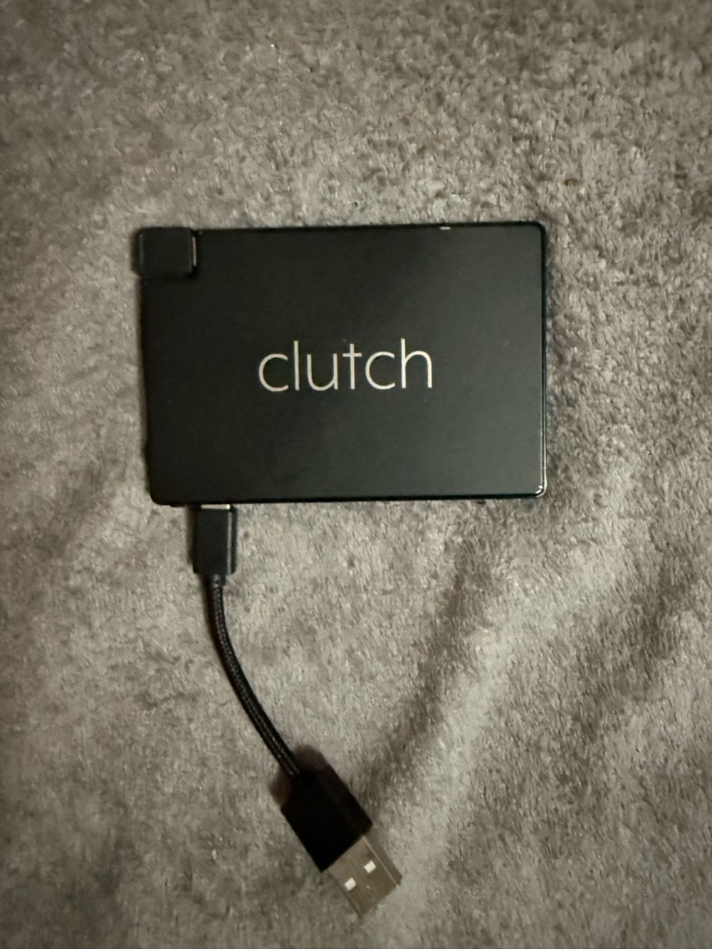 Compact External Power Bank - Black